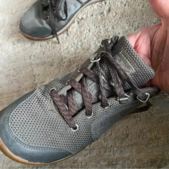 Chaco Kanarra Walking Hiking Outdoors Sneakers Gray Lace Up: 7A - Picture 9 of 13